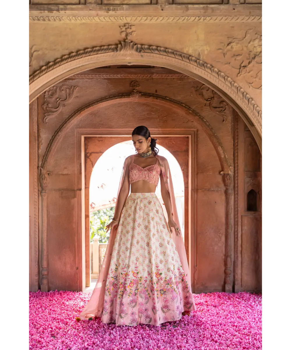 LABEL ANUSHREE- Skirt Set